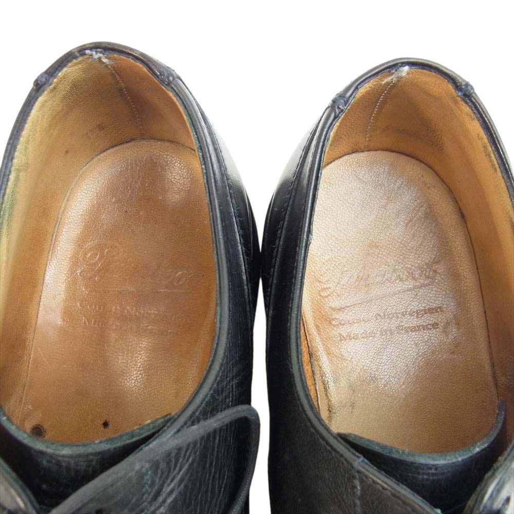 Paraboot パラブーツ CHAMBORD シャンボード Uチップ シューズ ブラック系 7.5F【中古】