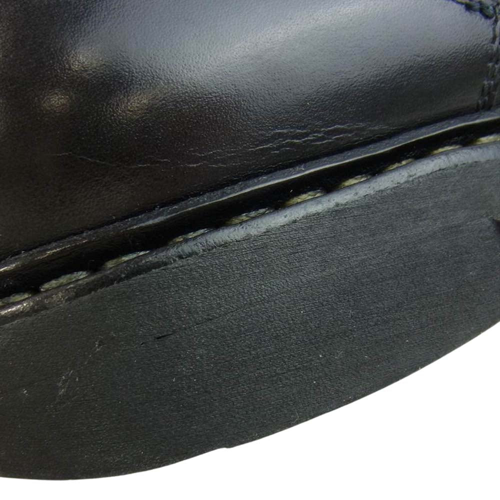Paraboot パラブーツ CHAMBORD シャンボード Uチップ シューズ ブラック系 7.5F【中古】