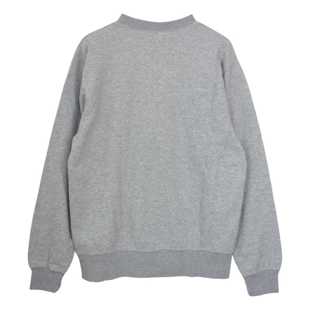 HYSTERIC GLAMOUR ヒステリックグラマー 02202CS01390 WOMAN ON MODERNICA LOGO Sweat ウーマン オン モダン ロゴ クルー ネック スウェット グレー系 M【新古品】【未使用】【中古】