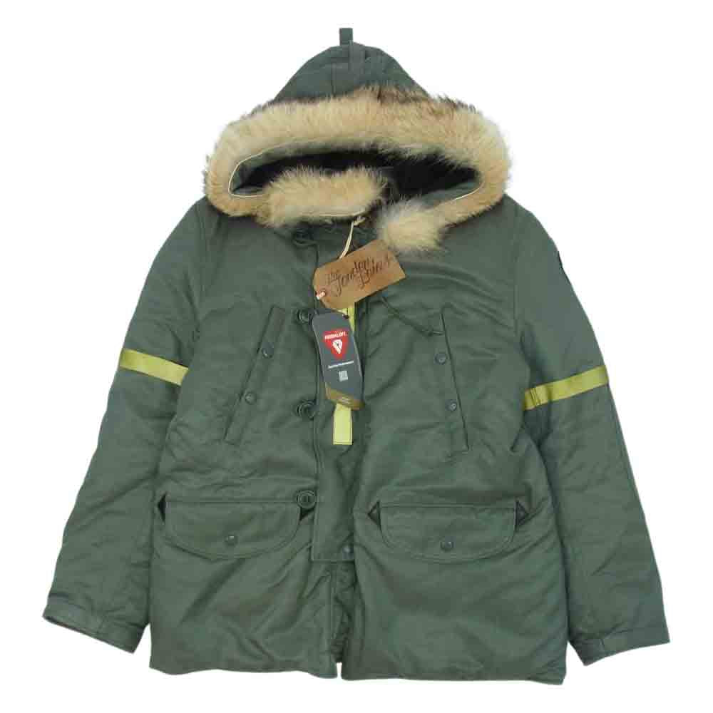 TENDERLOIN テンダーロイン T-3B ミリタリー ジャケット カーキ系 S【新古品】【未使用】【中古】