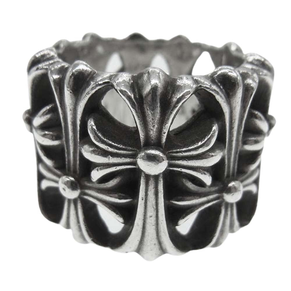 CHROME HEARTS クロムハーツ（原本無） セメタリークロス リング シルバー系【中古】