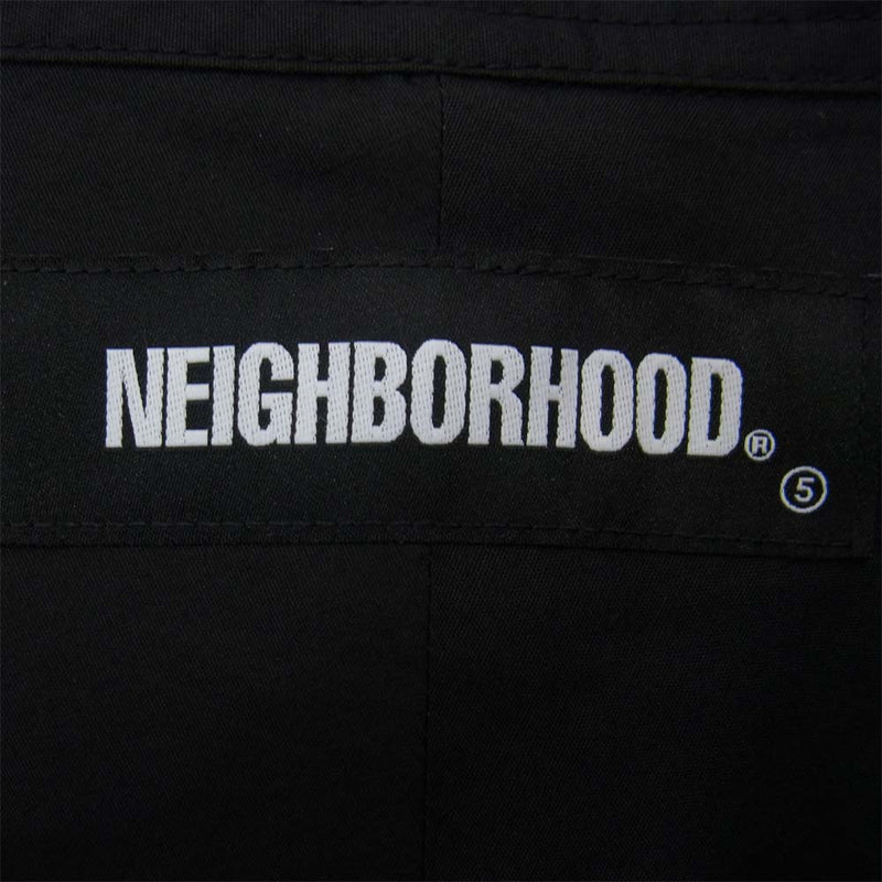 NEIGHBORHOOD ネイバーフッド 221SPNH-SHM01 TRAD C-SHIRT . LS トラディショナル シャツ ブラック系 XL【極上美品】【中古】