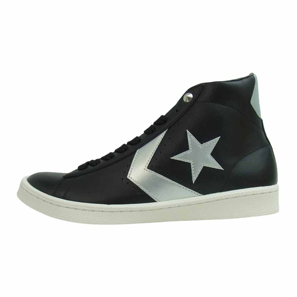 mastermind JAPAN マスターマインドジャパン 34200960 CONVERSE PRO LEATHER HI MASTERMIND WORLD コンバース プロレザー ハイ マスターマインド ワールド スニーカー ブラック系 28cm【新古品】【未使用】【中古】