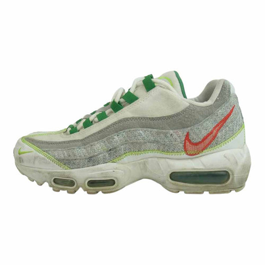NIKE ナイキ CU5517-100 AIR MAX 95 CLASSIC GREEN エアマックス クラシックグリーン ホワイト系 25cm【中古】