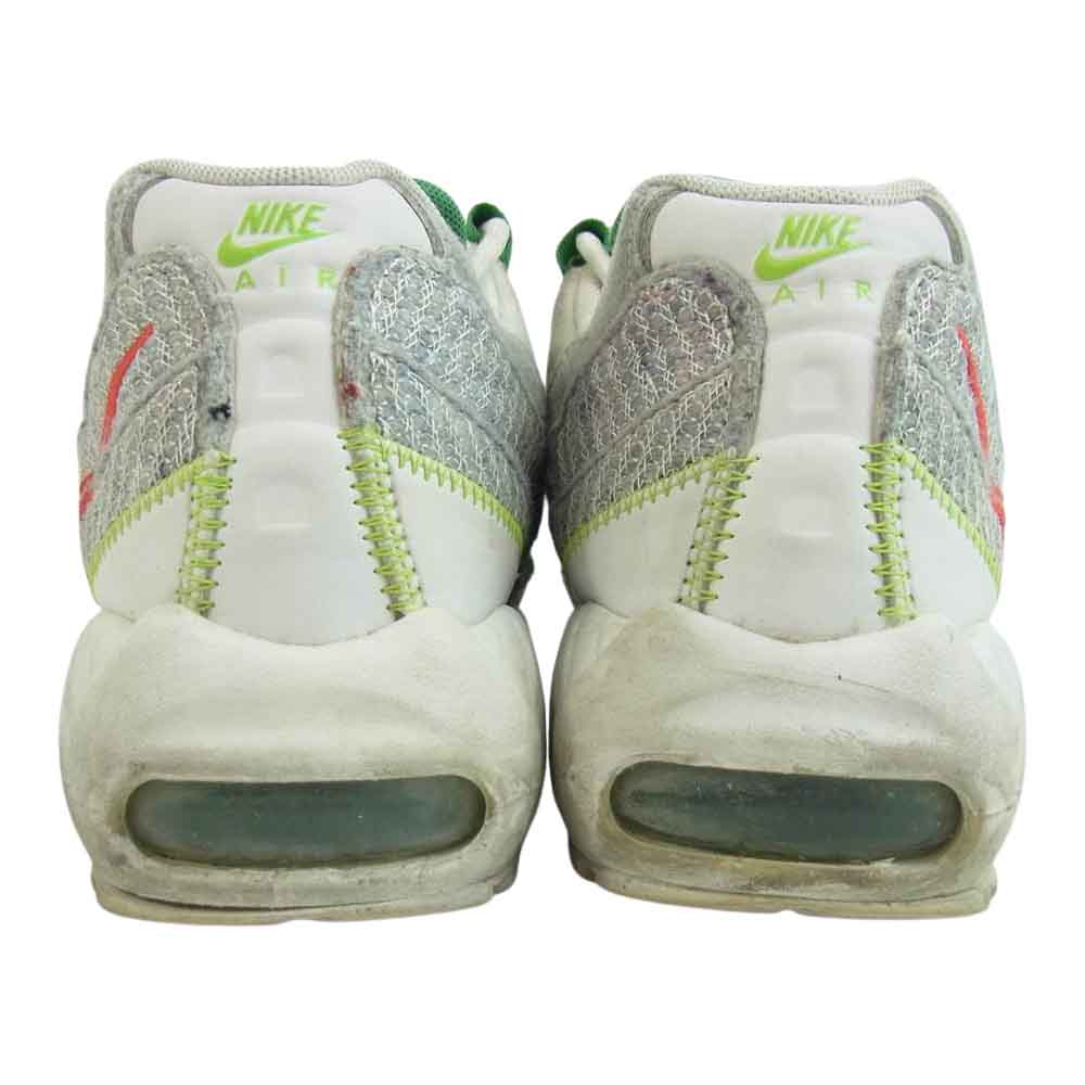 NIKE ナイキ CU5517-100 AIR MAX 95 CLASSIC GREEN エアマックス クラシックグリーン ホワイト系 25cm【中古】