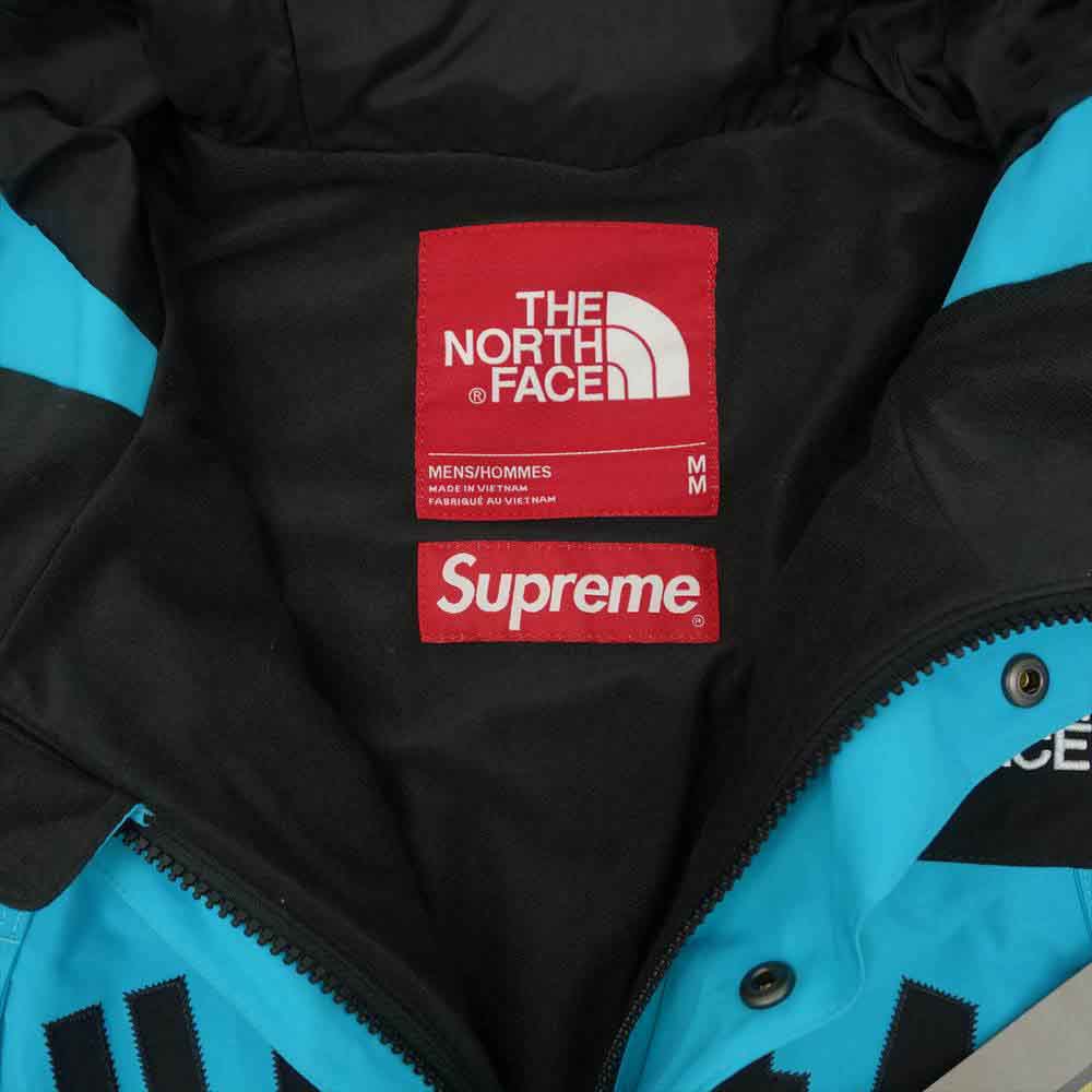 Supreme シュプリーム 19SS × The North Face ノースフェイス Arc Logo Mountain Parka アーチロゴ マウンテン パーカー ジャケット ブルー系 M【新古品】【未使用】【中古】