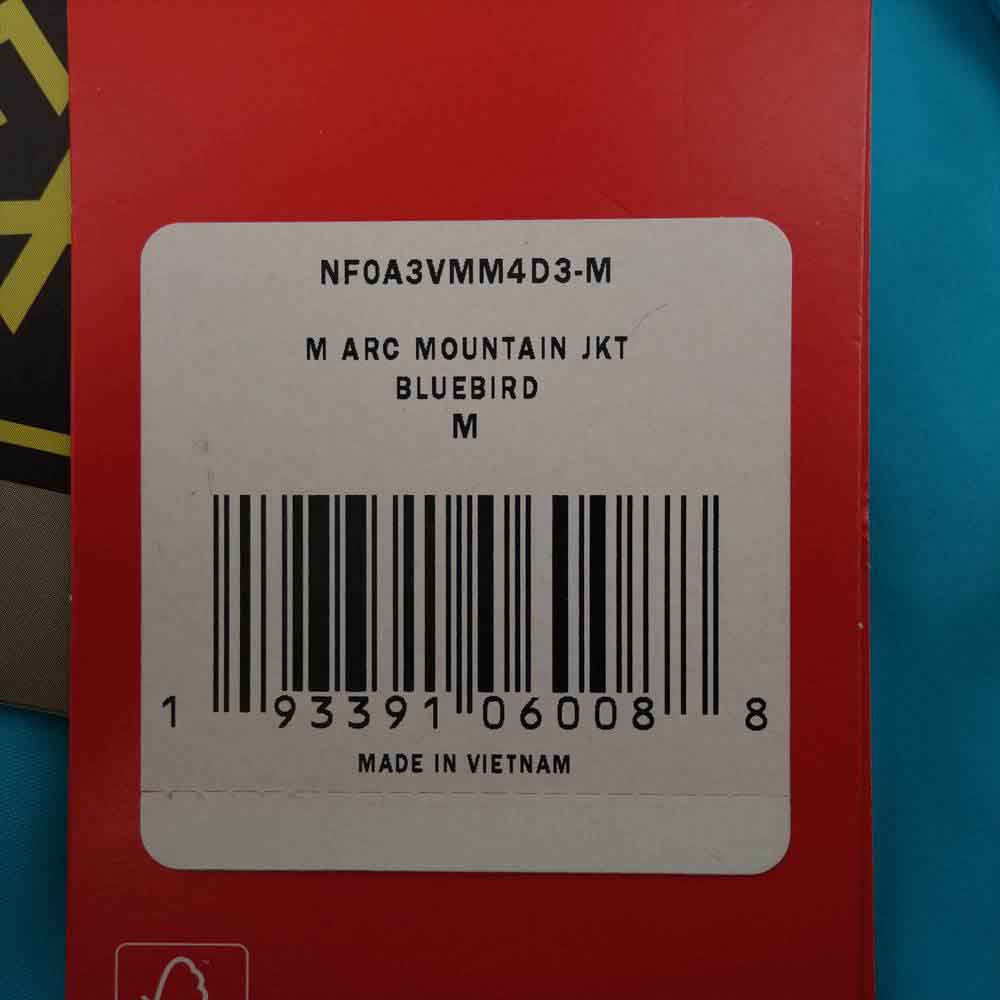 Supreme シュプリーム 19SS × The North Face ノースフェイス Arc Logo Mountain Parka アーチロゴ マウンテン パーカー ジャケット ブルー系 M【新古品】【未使用】【中古】