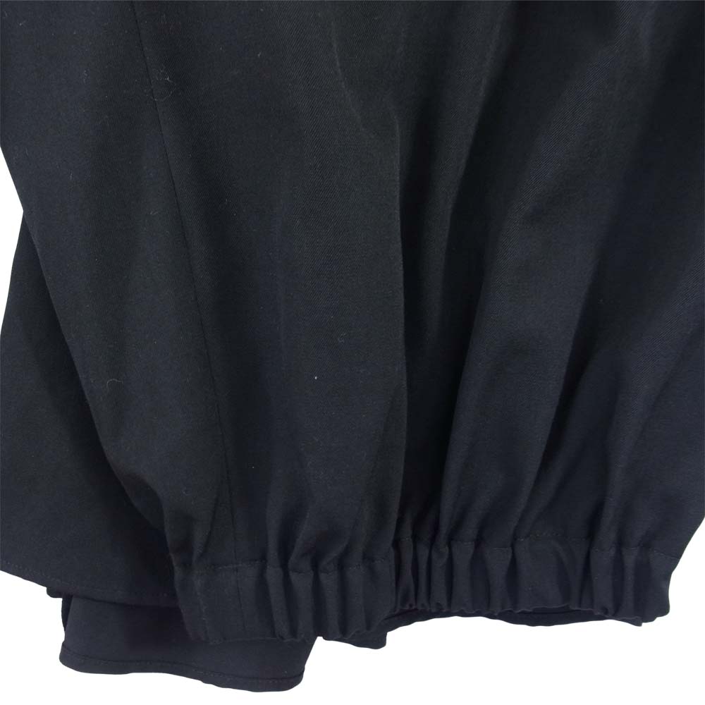 Yohji Yamamoto ヨウジヤマモト REGULATION  21SS HD-P02-140 レギュレーション クラシック ウール シワ ギャバジン カラスパンツ ブラック系 3【中古】