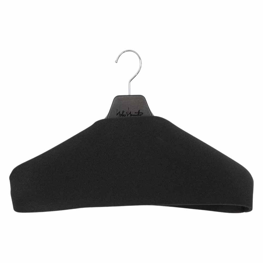 Yohji Yamamoto ヨウジヤマモト POUR HOMME 21AW HX-C15-100 W/GABARDINE RIGHT CLAOK COAT プールオム 右マント ウール ギャバジン トレンチ コート ブラック系 1【美品】【中古】