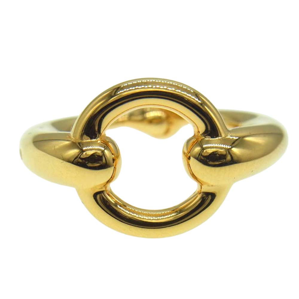 HERMES エルメス モー スカーフリング ゴールド系【中古】