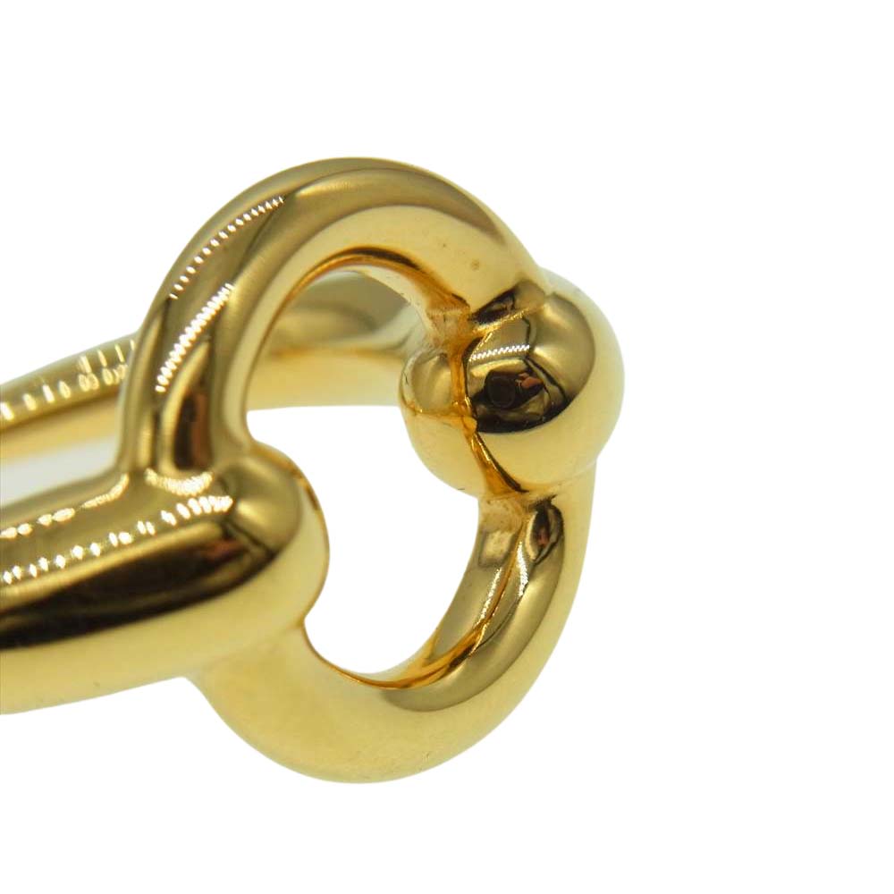 HERMES エルメス モー スカーフリング ゴールド系【中古】