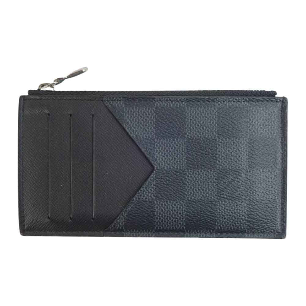 LOUIS VUITTON ルイ・ヴィトン N64038 ダミエグラフィット コイン カードホルダー ブラック系【中古】