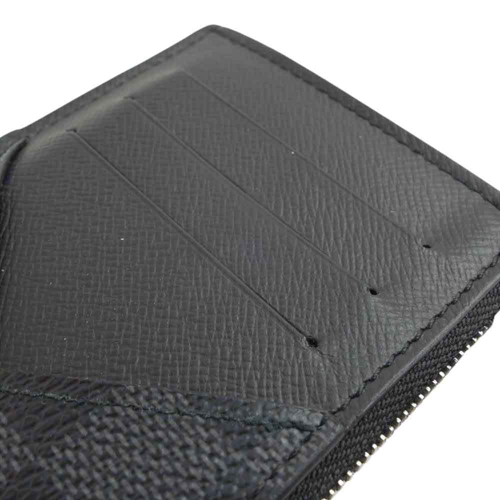 LOUIS VUITTON ルイ・ヴィトン N64038 ダミエグラフィット コイン カードホルダー ブラック系【中古】