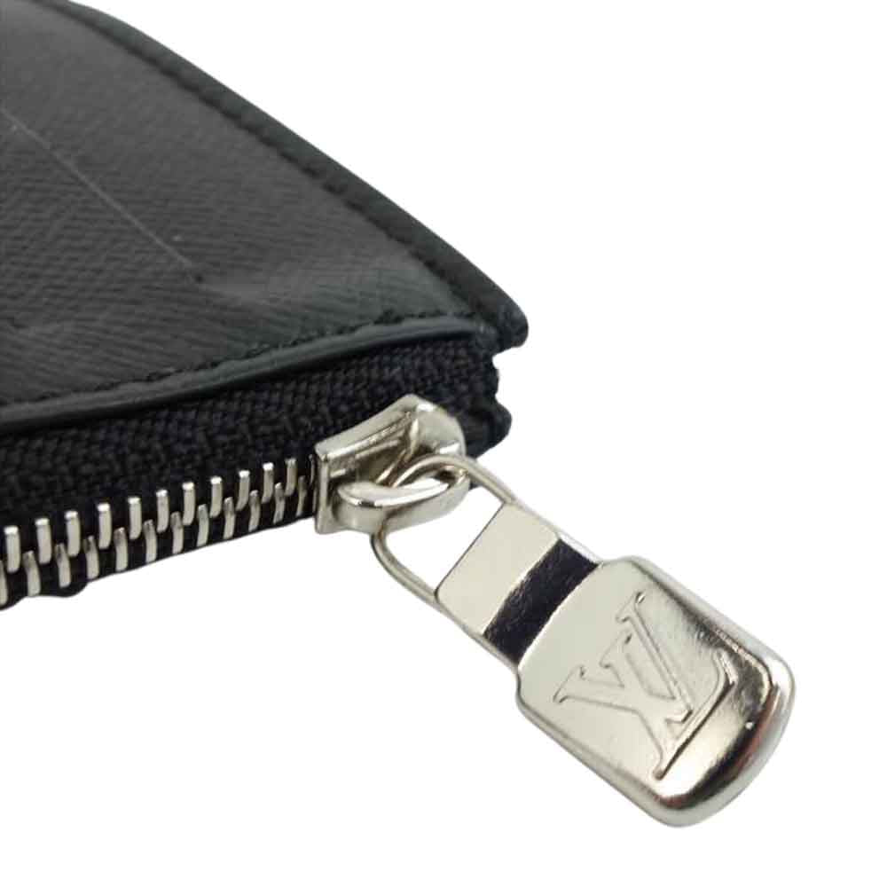 LOUIS VUITTON ルイ・ヴィトン N64038 ダミエグラフィット コイン カードホルダー ブラック系【中古】