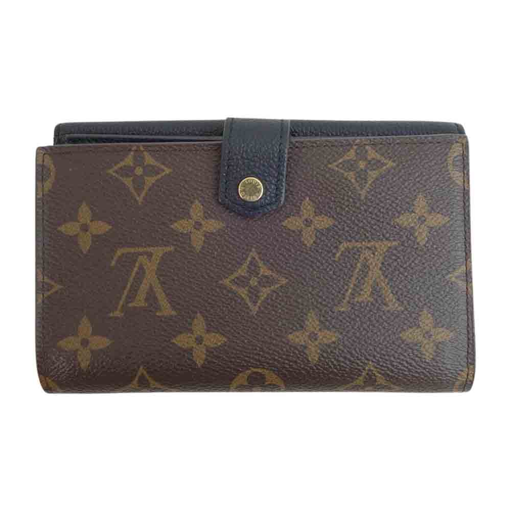 LOUIS VUITTON ルイ・ヴィトン M60990 モノグラム マカサー ポルトフォイユ パラスコンパクト ウォレット ブラウン系【中古】