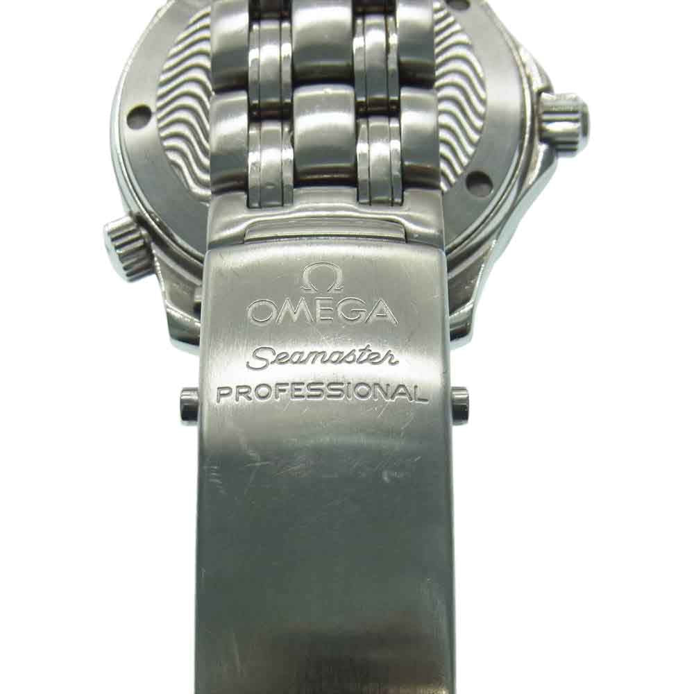 OMEGA オメガ 2551.80 シーマスター 自動巻き プロフェッショナル 300M クロノメーター デイト ネイビー シルバー系【中古】