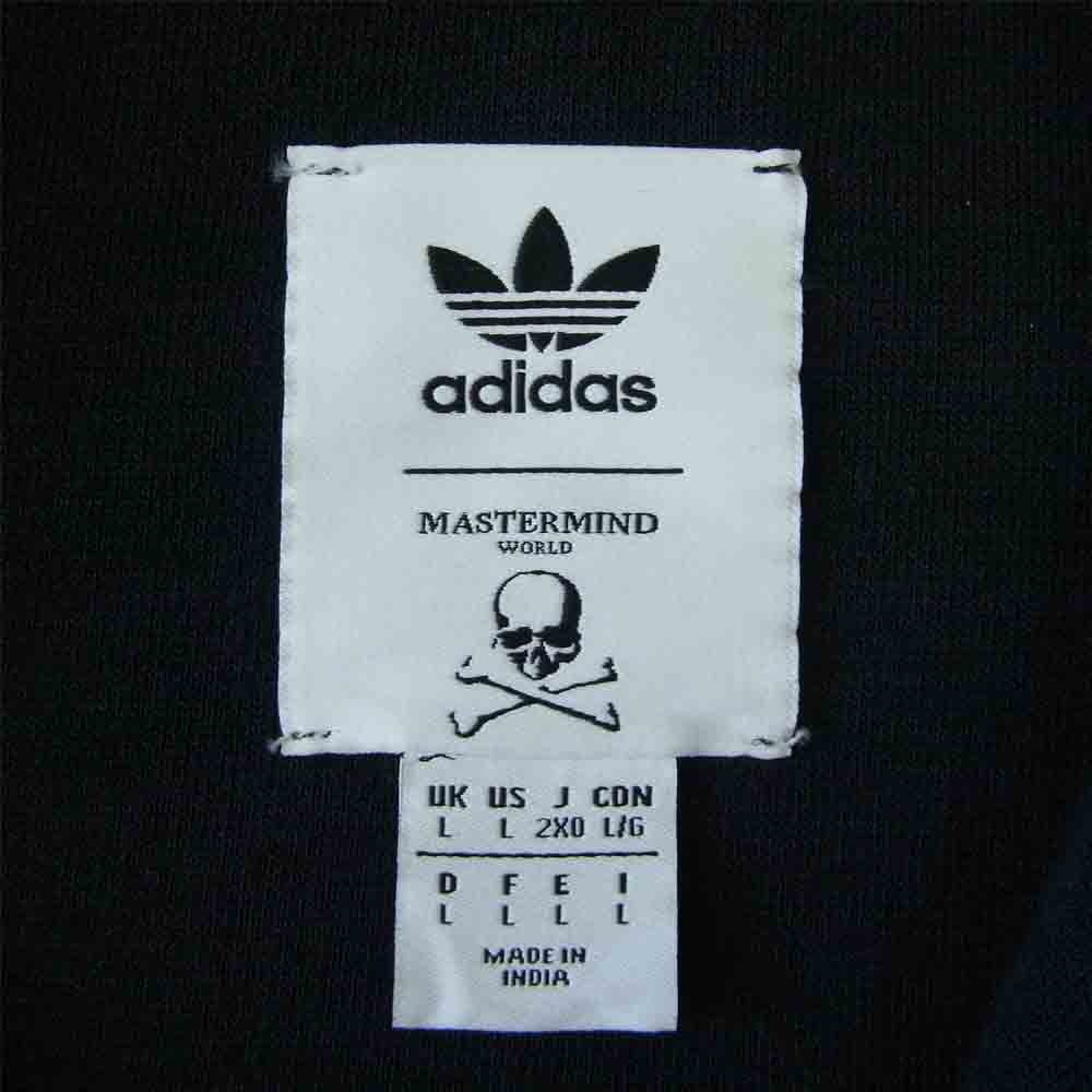 mastermind JAPAN マスターマインドジャパン adidas CG0752 Track Top アディダス トラックジャケット ブラック系 L【美品】【中古】