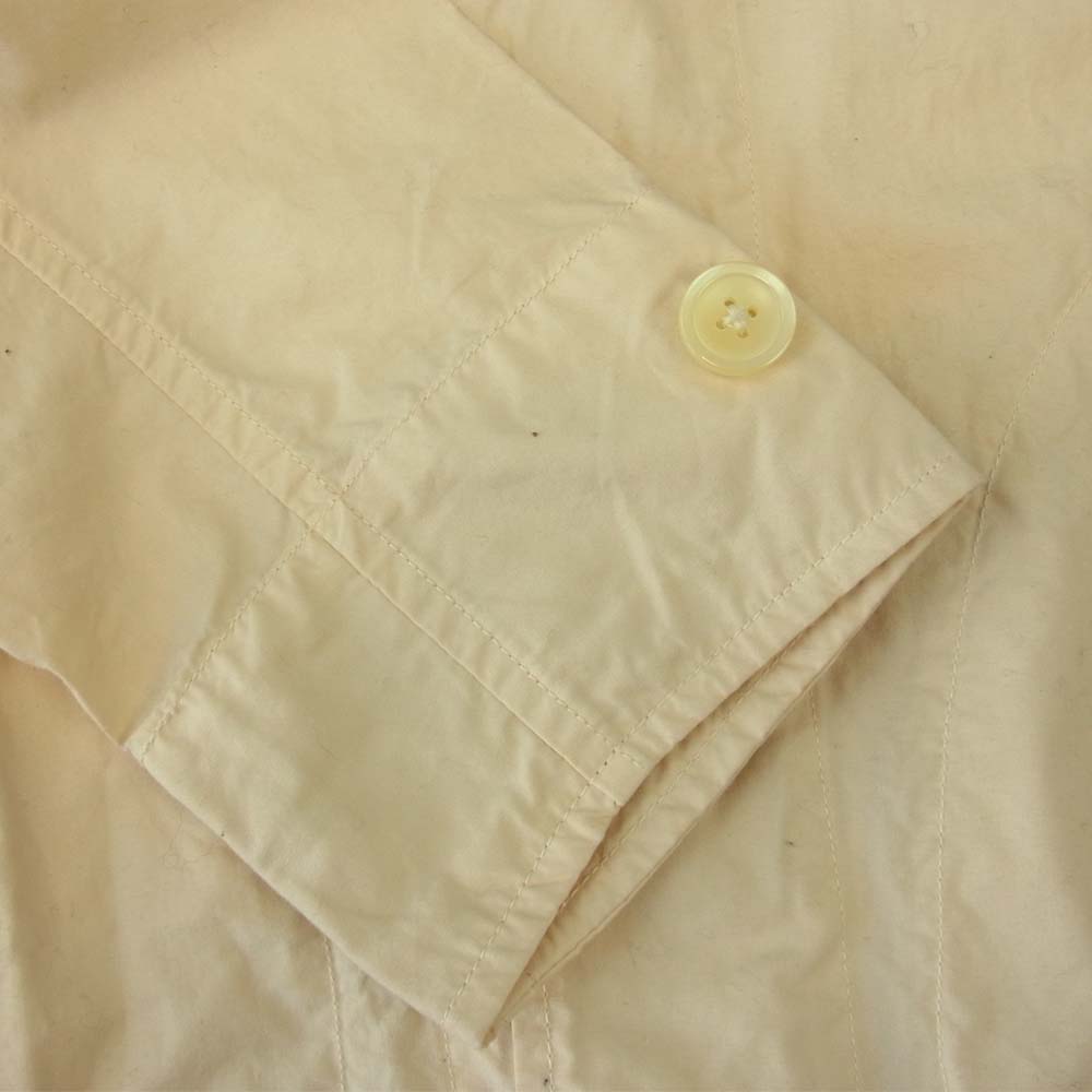 マニュアルアルファベット MA-J-002 TYPEWRITER SHIRTS COAT タイプ ライター シャツ コート ベージュ系 3【中古】