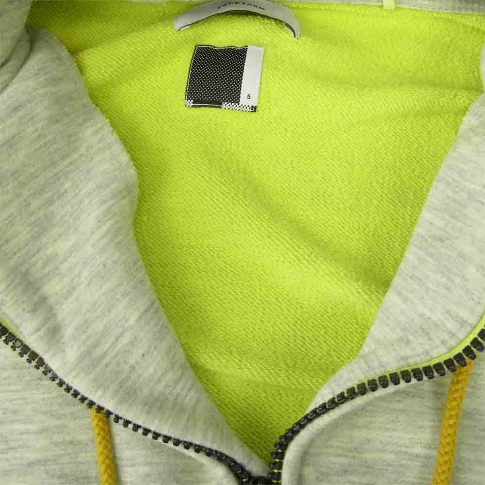 ファセッタズム RB-SW-M02 ACE BIG HOODIE バックプリント ジップ アップ パーカー イエロー系 5【中古】