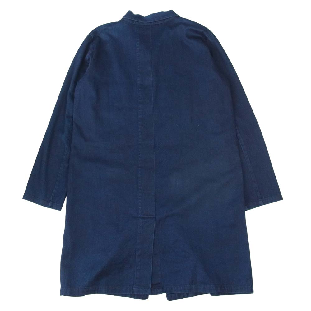 バディーヤ LANTIKI 乱痴気 デニム ショップ コート インディゴブルー系 1【中古】