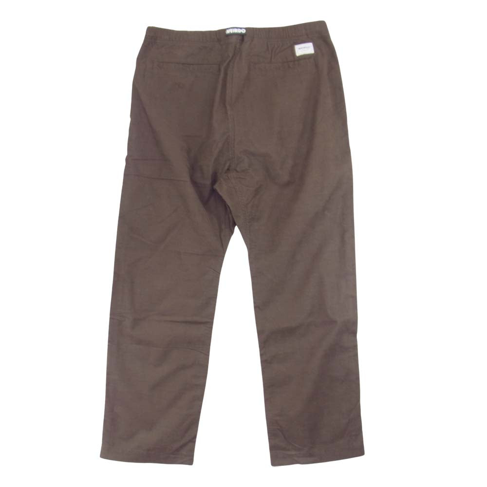WEIRDO ウィアード WRD-20-SS-26 Easy Pants イージー パンツ ブラウン系 L【美品】【中古】