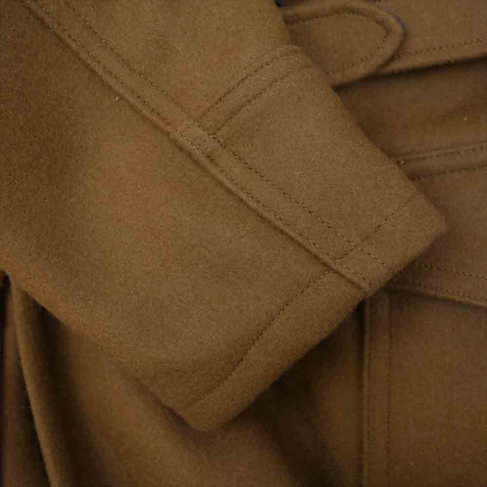 BY GLADHAND バイグラッドハンド BYGH-20-AW-07 Gladden Coat Long グラッデンコート ロング ウールメルトン ロング丈 ピーコート ブラウン系 S【新古品】【未使用】【中古】