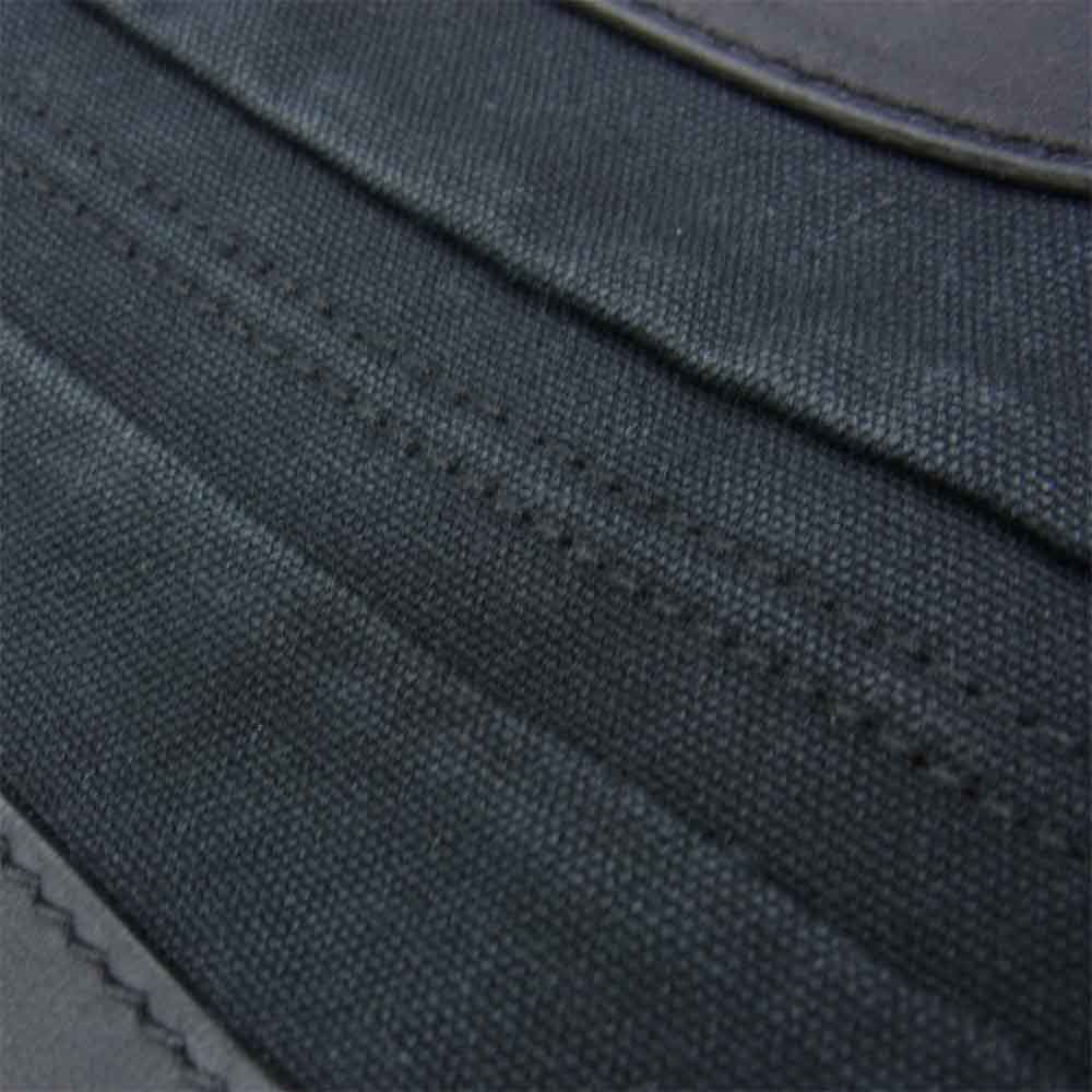 HERMES エルメス トロカホリゾンタルＭＭ キャンバス トート ブラック系【中古】