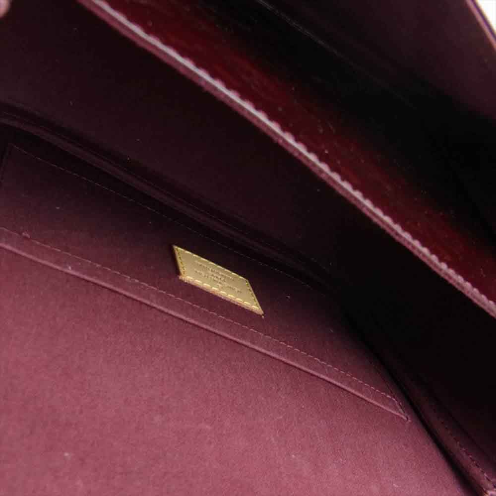 LOUIS VUITTON ルイ・ヴィトン M91397 モノグラム ヴェルニ ミラダ 2Way ショルダーバッグ アマラント【中古】