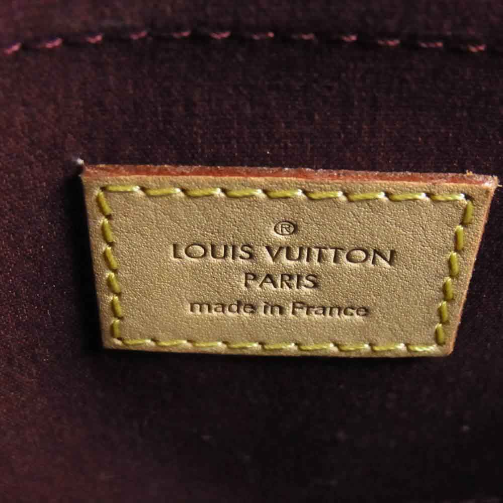 LOUIS VUITTON ルイ・ヴィトン M91397 モノグラム ヴェルニ ミラダ 2Way ショルダーバッグ アマラント【中古】