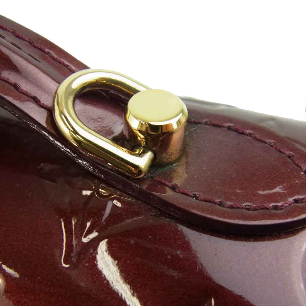 LOUIS VUITTON ルイ・ヴィトン M91397 モノグラム ヴェルニ ミラダ 2Way ショルダーバッグ アマラント【中古】