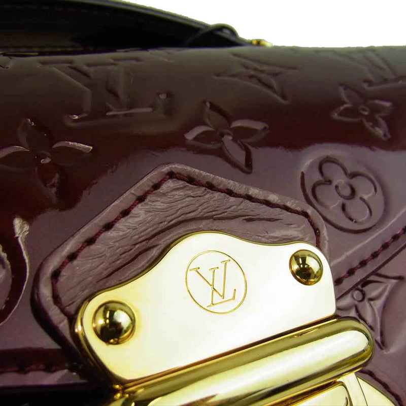 LOUIS VUITTON ルイ・ヴィトン M91397 モノグラム ヴェルニ ミラダ 2Way ショルダーバッグ アマラント【中古】