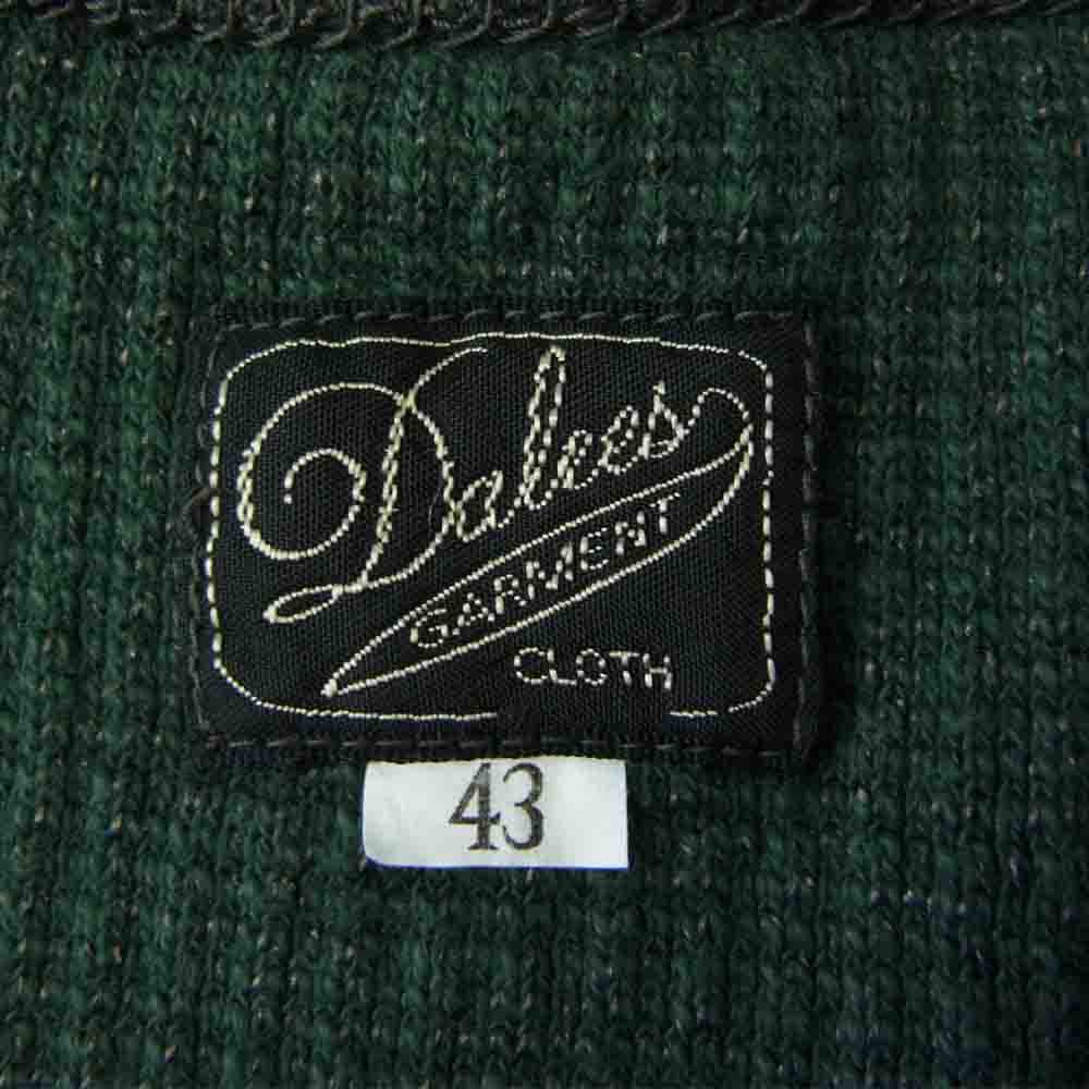 ダリーズ Vネック ニット グリーン系 43【中古】