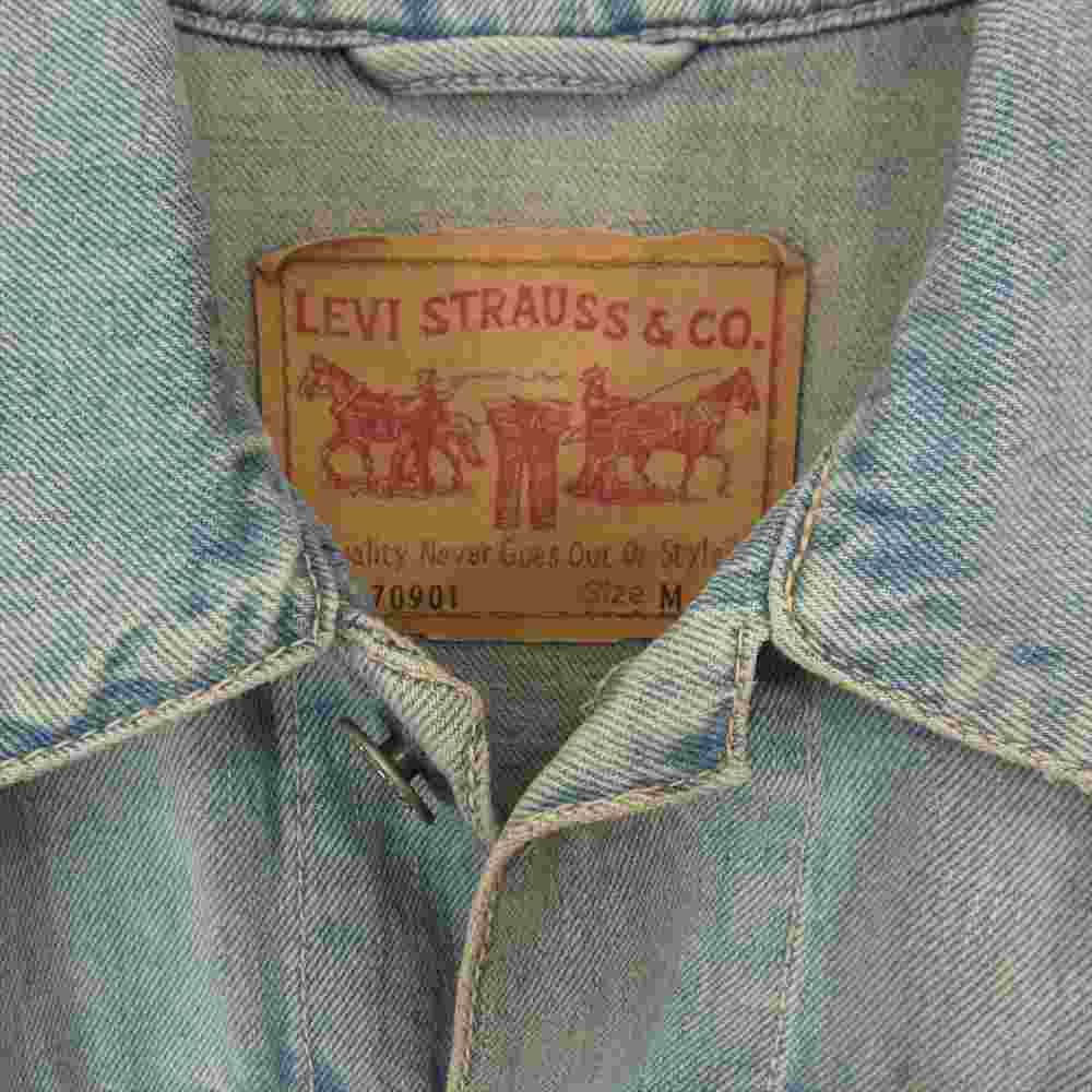 Levi's リーバイス 70901-10-1202 70901 デニム ジャケット インディゴブルー系 M【中古】