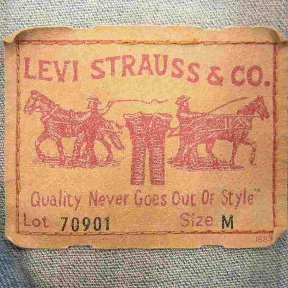 Levi's リーバイス 70901-10-1202 70901 デニム ジャケット インディゴブルー系 M【中古】
