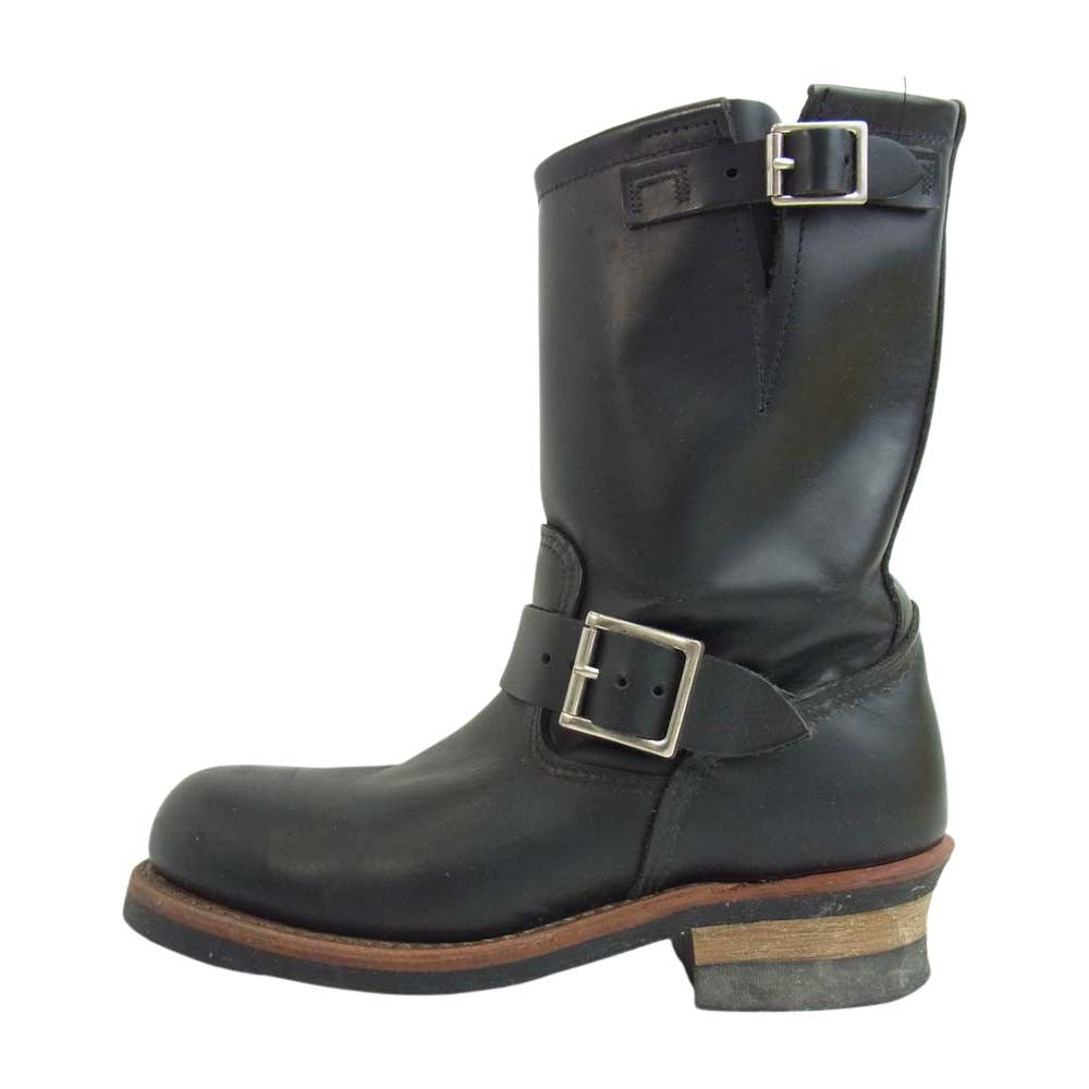 RED WING レッドウィング 2268 エンジニア ブーツ ブラック系 23.5cm【中古】