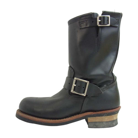 RED WING レッドウィング 2268 エンジニア ブーツ ブラック系 23.5cm【中古】