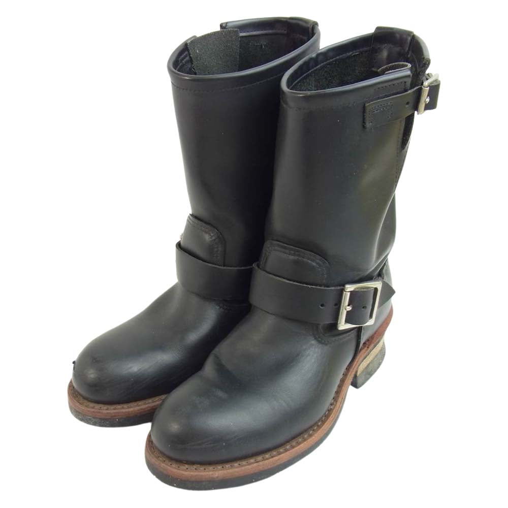 RED WING レッドウィング 2268 エンジニア ブーツ ブラック系 23.5cm【中古】