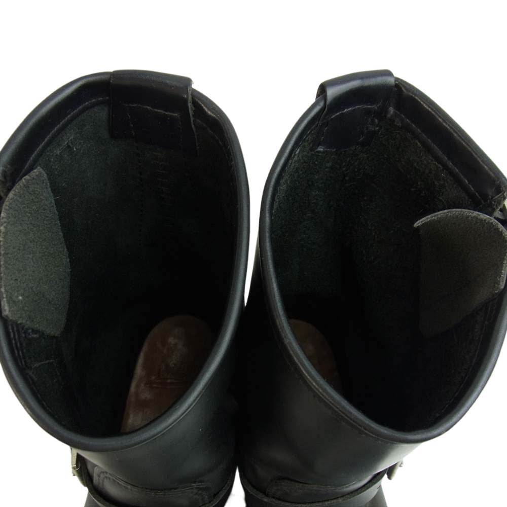 RED WING レッドウィング 2268 エンジニア ブーツ ブラック系 23.5cm【中古】