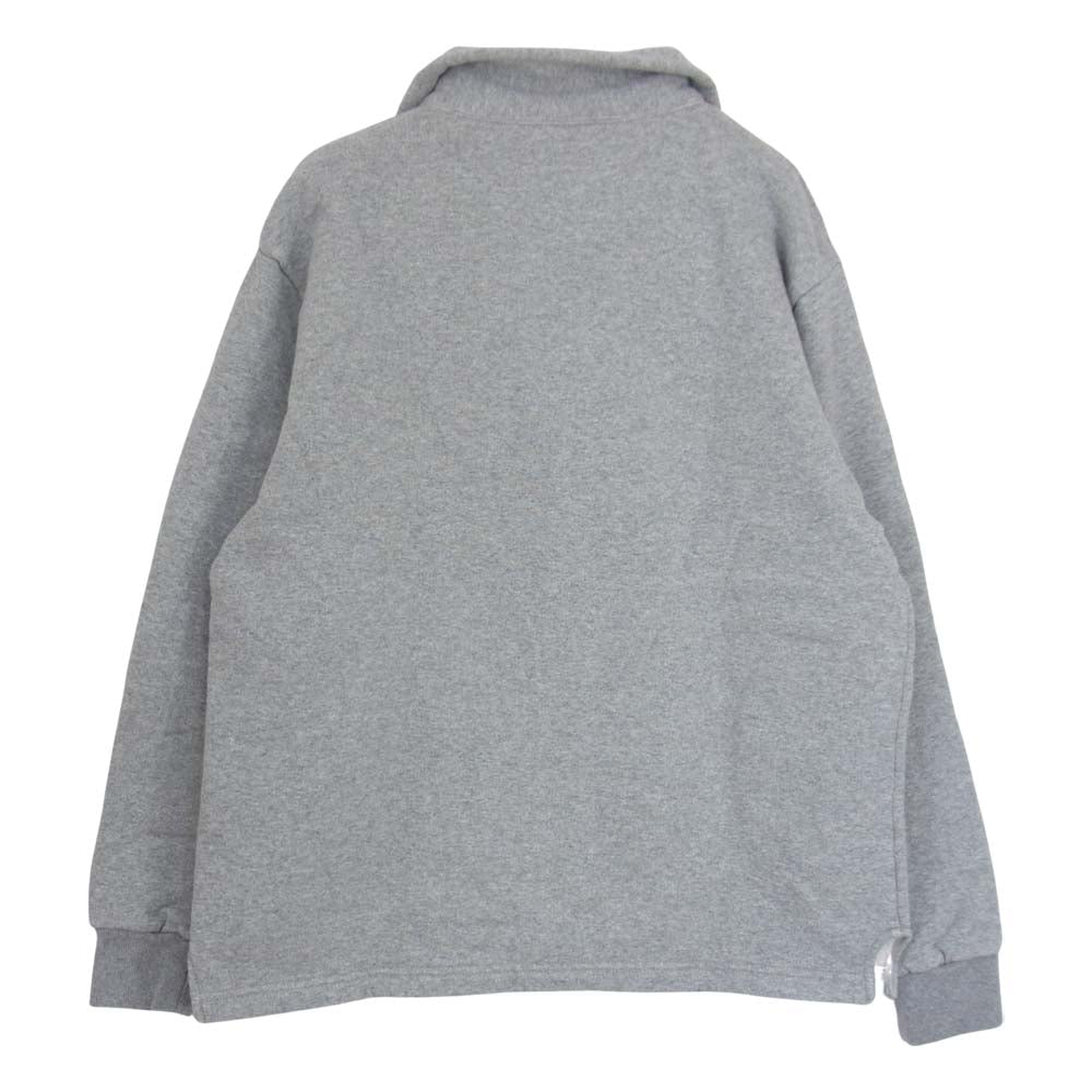 The REAL McCOY'S ザリアルマッコイズ JOE McCOY ジョーマッコイ レースアップ スウェット シャツ グレー系 S【中古】