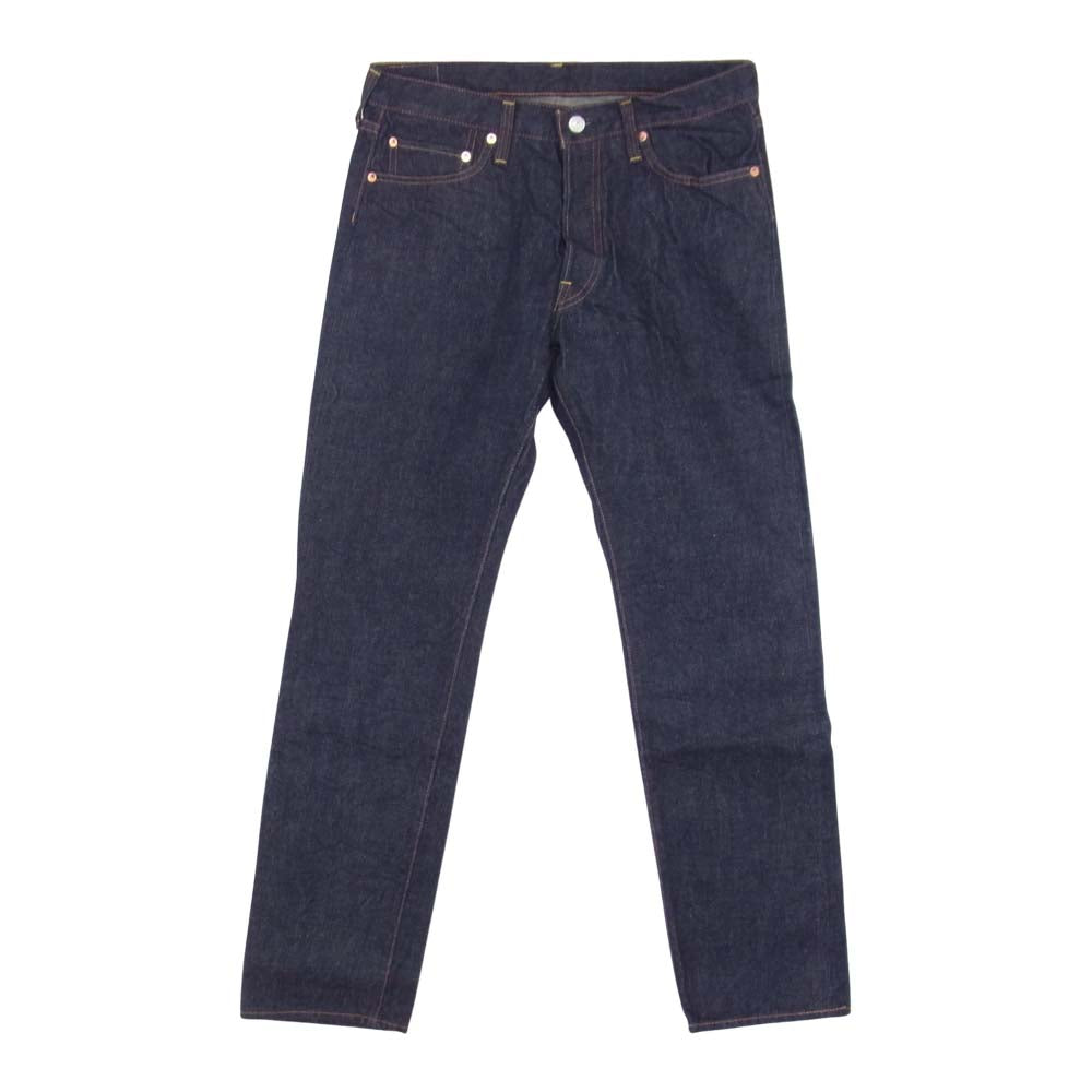 Denime ドゥニーム Lot765 66XX ワンウォッシュ ボタンフライ インディゴブルー系 32【中古】