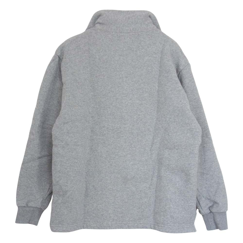 The REAL McCOY'S ザリアルマッコイズ MC18015 JOE McCOY ジョーマッコイ レースアップ スウェット シャツ グレー系 S【中古】