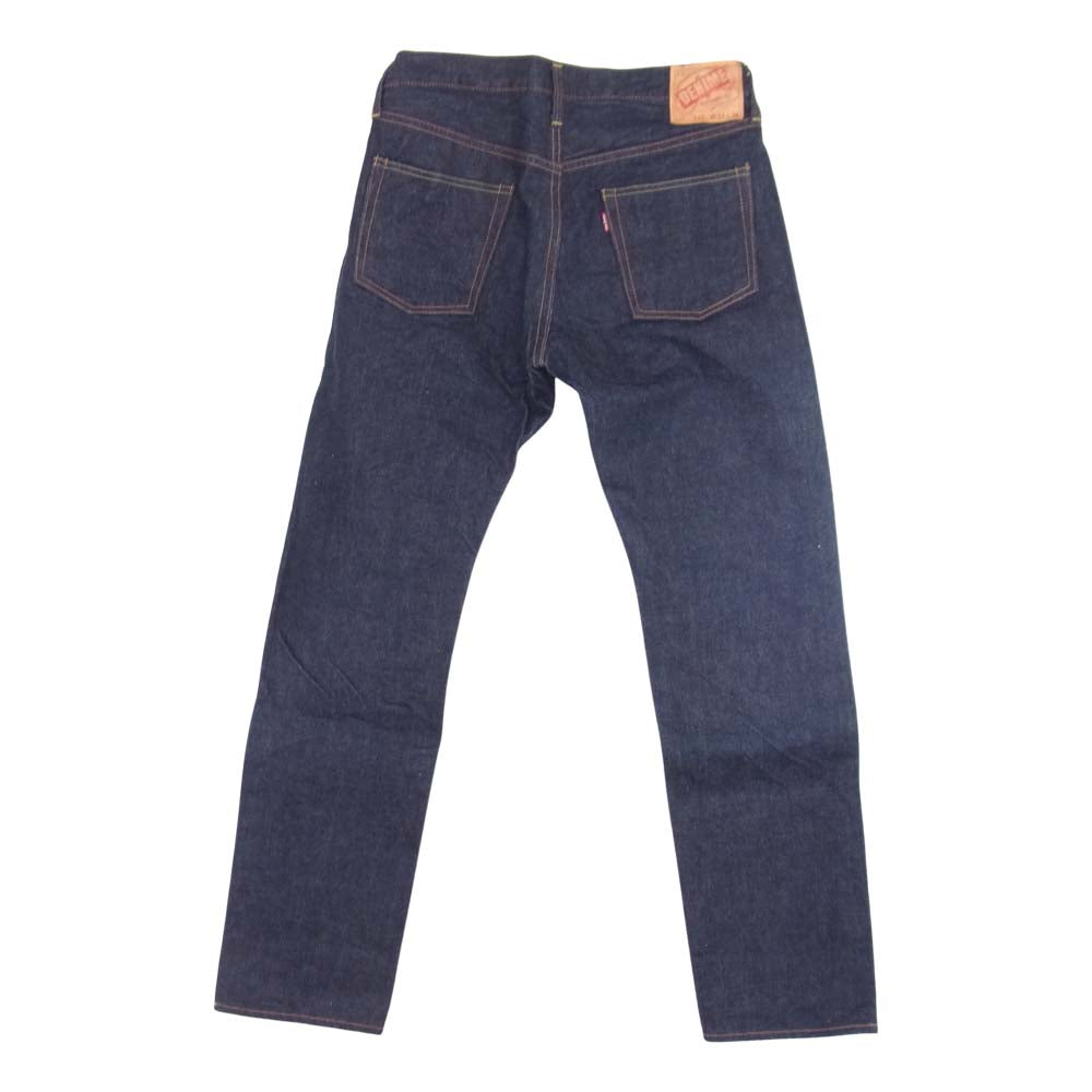 Denime ドゥニーム Lot765 66XX ワンウォッシュ ボタンフライ インディゴブルー系 32【中古】