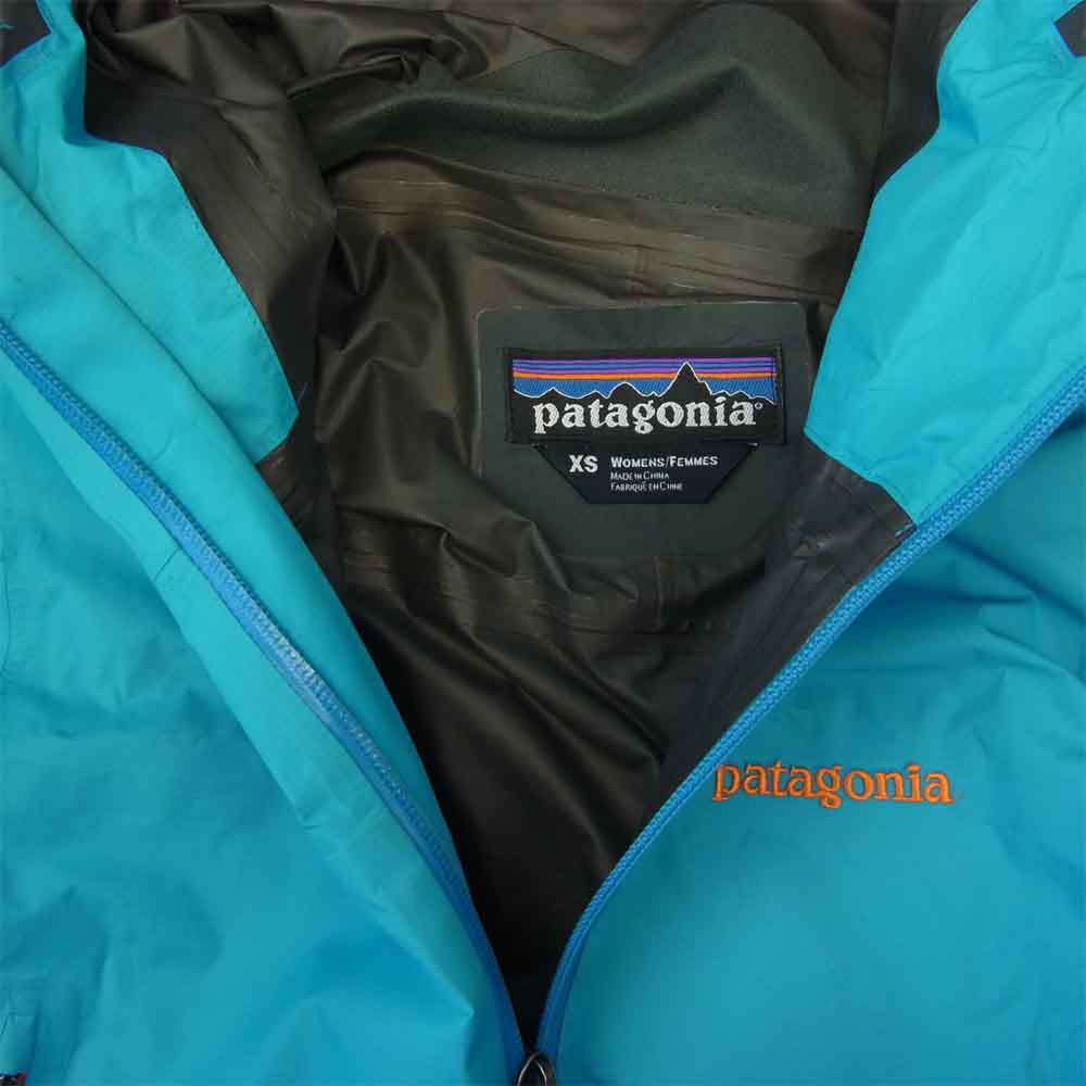 patagonia パタゴニア 83825FA12 W's Super Cell Jacket スーパーセル ジャケット GORE-TEX エメラルドグリーン系 XS【中古】