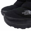 THE NORTH FACE ノースフェイス NF51979　 Nuptse Bootie Wool V Short ヌプシ ショート ブーツ レディース ブラック系 24cm【中古】