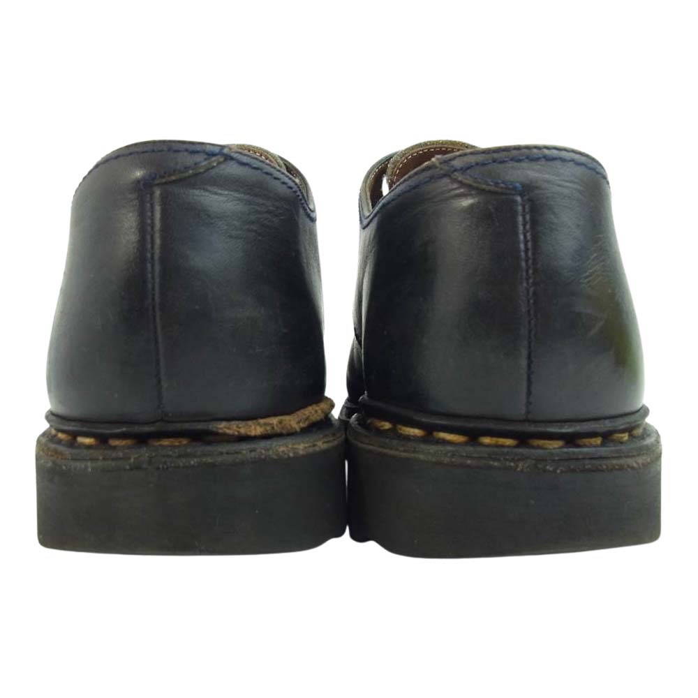 Paraboot パラブーツ WILLIAM ダブルモンク レザー ビジネス シューズ ネイビー系 7.5【中古】