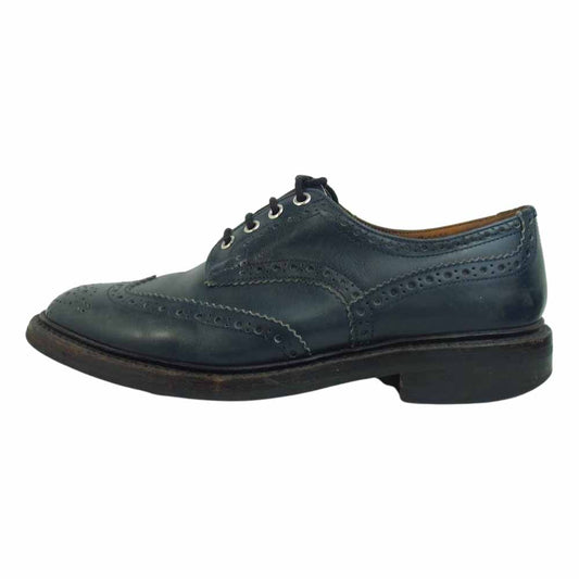 Tricker's トリッカーズ × TOMORROWLAND BOURTON トゥモローランド 別注 バートン レザー ウィングチップ ダイナイトソール ビジネス シューズ 3　5/8【中古】