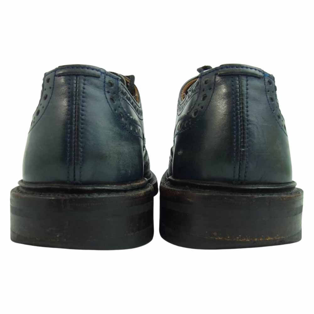 Tricker's トリッカーズ × TOMORROWLAND BOURTON トゥモローランド 別注 バートン レザー ウィングチップ ダイナイトソール ビジネス シューズ 3　5/8【中古】