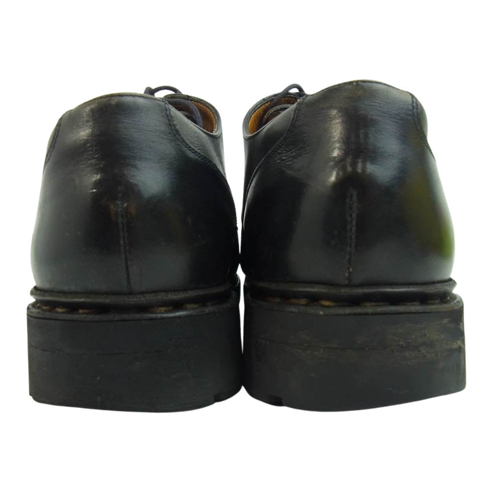 Paraboot パラブーツ CHAMBORD シャンボード 外羽根 レザー ビジネス シューズ ブラック系 7　1/2【中古】