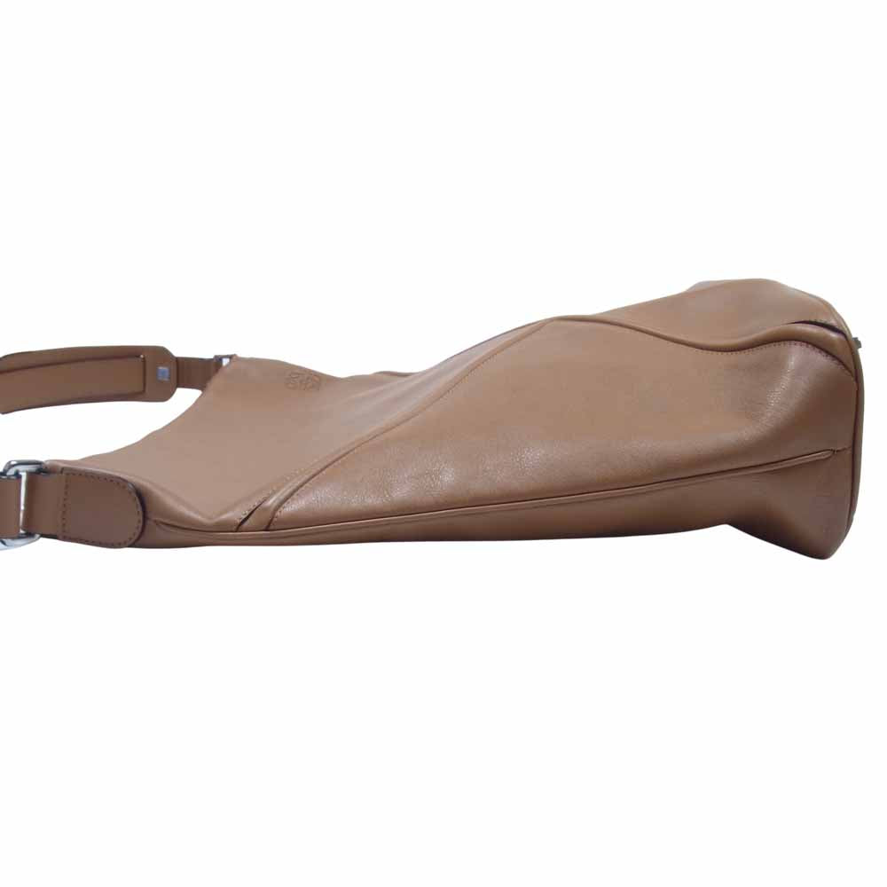 LOEWE ロエベ レザー ワンショルダー バッグ ブラウン系【中古】