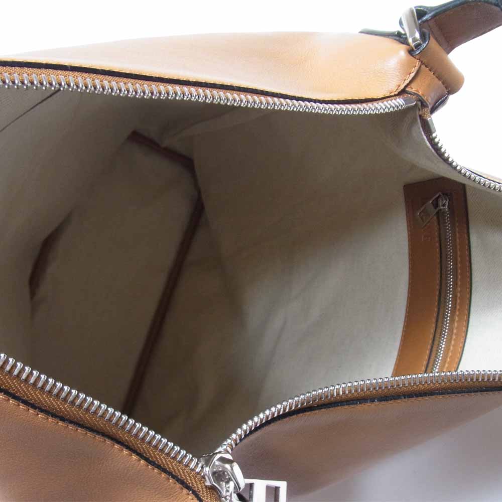 LOEWE ロエベ レザー ワンショルダー バッグ ブラウン系【中古】